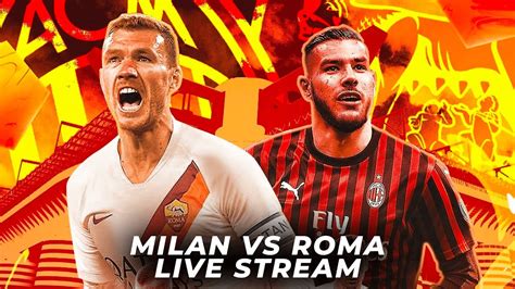 ac milan vs roma live stream